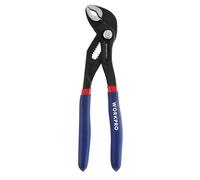 WORKPRO 180 mm Water Pump Pliers, 33 mm Wide Jaw Capacity Quick Adjustable Tongue and Groove Plier, Cr-V Steel Slip Joint Pipe Grips Tools with Non-Slip Handle