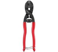WORKPRO 200 mm Compact Bolt Cutter, Heavy Duty Cr-V Wire Cutter | Spring Loaded, Ergonomic Grip, Wire, Cable & Chain Cutting, Compact Size