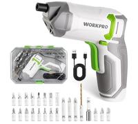 WORKPRO 3.6 V Cordless Electric Screwdriver Set with 24 Bits