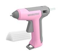 WORKPRO 3.6 V Cordless Glue Gun with 20pcs Glue Sticks (7x100 mm)