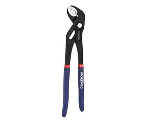 WORKPRO 305 mm Water Pump Pliers, Fast Adjustable Pliers with Push-Button