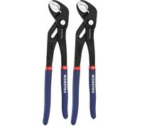 WORKPRO 305 mm Water Pump Pliers, Fast Adjustable Pliers with Push-Button (Pack of 2)
