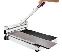 WORKPRO 340 mm Laminate Floor Cutter, Laminate Flooring Tools for Multi-Layer Flooring, Parquet, Rubber Concave Base, LVT, VCT, SPC, LVP, WPC and Vinyl Plank