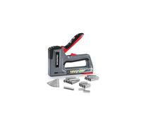 WORKPRO 6-in-1 Heavy Duty Staple Gun with 4000 Staples, Manual Nail Gun/Brad Nailer, Adjustable Force for Upholstery, Repair & DIY