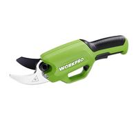 WORKPRO 7.2 V Cordless Electric Pruning Shears with SK5 Blade | SK5 Blades, 19 mm Cutting Capacity, 2000 mAh Battery, Built-in LED, Labor-saving, Lightweight and One-Hand Operation