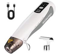 WORKPRO 7.2V Cordless Mini Heat Gun with 3 Temperature Settings, Handheld Hot Air Gun with Reflector Nozzle for Crafting, Embossing, Shrink Wrap and DIY Projects
