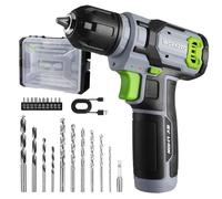 WORKPRO 8 V Cordless Drill Driver Set, Ideal for Home DIY Project