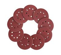 WORKPRO 80-Piece Sanding Disc Set，5-Inch 8-Hole Hook and Loop Sanding Discs, 60, 80, 100, 120, 180, 240, 320, 400 Assorted Grits Sandpaper for Random Orbital Sander
