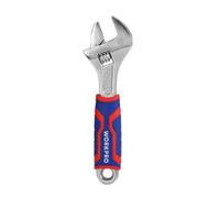 Workpro Chrome Vanadium Steel Adjustable Wrench Silver/blue/red (250mm)