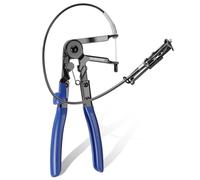 WORKPRO Flexible Long Reach Hose Clamp Pliers, 67 cm Cable-Type Flexible Spring Clamp Pliers Car Maintenance Repair Tools for Fuel Pipes, Oil Pipes, Radiator