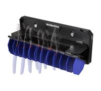 WORKPRO Foldable Pliers Holder, 340 mm Wall Mount Tool Organizer Rack