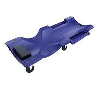 WORKPRO Mechanic Plastic Creeper, 40-Inch Automotive Creeper with Padded Headrest, 330 Lbs Capacity Rolling Garage Shop Creeper with 6 Caster Wheels, Blue
