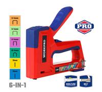 Workpro Multi-Function 6-In-1 Staple Gun
