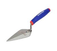 Workpro Pointed Carbon Steel Brick Trowel Blue/red/silver (180mm)