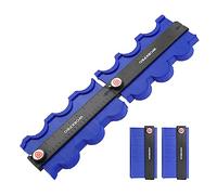 WORKPRO Profile Contour Gauge Tool with Lock 20 Inch (25 cm + 25 cm) | Adjustable Irregular Shape Copying, Lock Mechanism, Laminate Flooring, Tiling & Carpet Scribe Cutting Tool