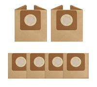 WORKPRO Replacement Vacuum Bags Dust Bag Compatible with 20 L Wet and Dry Vacuum Cleaner, Pack Of 6