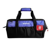 WorkPro Tool Bag 460x215x245mm Empty 1piece Durable Design