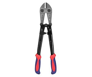 WORKPRO W017004A Bolt Cutter, Bi-Material Handle with Soft Rubber Grip,Chrome Molybdenum Steel Blade,Red&blue, 14"