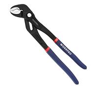 WORKPRO Water Pump Pliers, 50mm Wide Jaw Capacity Quick Adjustable Tongue and Groove Plier, Cr-V Steel Slip Joint Pipe Grips Tools with Non-Slip Handle, 305mm