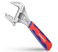 WORKPRO Wide Mouth Adjustable Wrench and Pipe Wren