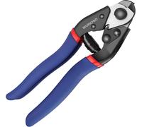 WORKPRO Wire Rope Cutter 190 mm, Wire Rope Scissors, Cr-V Steel Wire Cutters, Cable Cutter Tool for Wire Rope, Stainless Steel Rope and Bicycle Brake Lever Cable Repair