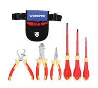 Workpro WP204717 7 Pieces Electrician Kit