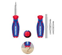 WORKPRO WP221046 6-IN-1 Multi-function Professional Screwdriver Set with Variable Tip