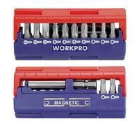 WorkPro WP221062 Bit set Includes PH0 PH1 PH2 Screwdriver Bits & H...