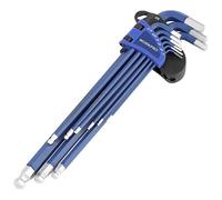 WorkPro WP222011 Hex Ball Head Screwdriver Set 1.5-10 mm Allen Key...