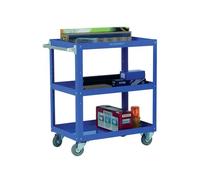 Works Blue 3-Tier Trolley 329946