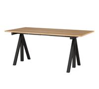 Works Desk height adjustable black frame String Furniture - 7350038271556