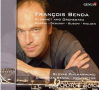 WORKS FOR CLARINET AND ORCHESTRA BY ROSSINI, BUSONI, DEBUSSY, NIELSEN NEW CD