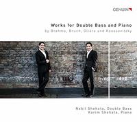 Works for Double Bass and Piano, by Brahms, Bruch, Glière and Koussevitzky
