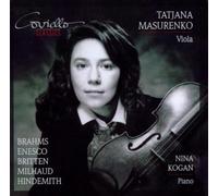 Works for Viola & Piano by Brahms/Enesco/Britten/Milhaud/Hindemith
