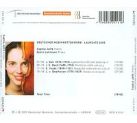 WORKS FOR VIOLIN & PIANO BY BACH, BEETHOVEN, YSA˜E & SUK NEW CD