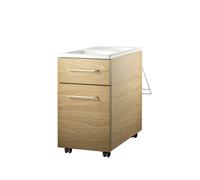 Works Works drawers on wheels Oak
