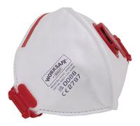 Sealey Valved Fold Flat Mask Ffp3 - Pack Of 10