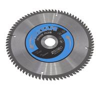 Sealey Worksafe Trade Plus Circular Saw Blade for Aluminium 250mm 80T 30mm