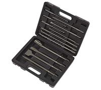 SDS Plus Drill Bit & Chisel Set 13pc