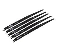 Sealey Reciprocating Saw Blade 150mm 14tpi, Pack of 5