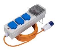 Worksafe WSC16133 Caravan & Camping Mains Unit with RCD 15m
