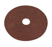 Sealey Fibre Backed Disc 125MM - 24 Grit Pack of 25