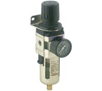 Workshop Air Supply Filter & Regulator - 70cfm Max Airflow - 1/4" BSP Inlet