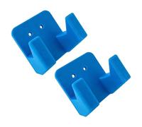 Workshop Hammer Bracket Wall Mount Set of 2, Storage Holder with Raised Arms for Tool Cabinets and Repair Stations Hammer Organizer Wall Rack Tool Cabinet Bracket Worktable Side Holder Workshop Hook