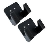 Workshop Hammer Bracket Wall Mount Set of 2, Storage Holder with Raised Arms for Tool Cabinets and Repair Stations Hammer Organizer Wall Rack Tool Cabinet Bracket Worktable Side Holder Workshop Hook