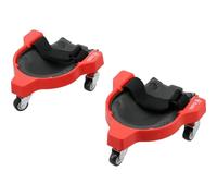 Workshop Knee Roller with 3 Wheels, 2 Pieces, Ergonomic Knee Pads, Durable ABS, Mobility, Comfort, Workshop Accessories
