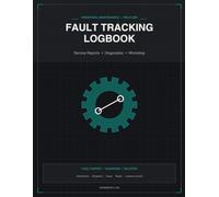 Workshop Maintenance Logbook: Record machine breakdowns, diagnostics, repair actions and owners - with extra page for notes, sketches and measurements after each log