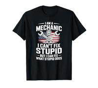 Workshop Mechanic Handling Hard Repairs Design T-Shirt