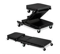 Workshop stool Adjustable Garage Bench Foldable Lightweight Mobile Workshop Seat