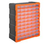 Workshop Storage 60 Drawers Parts Organiser Wall Mount Cabinet Nuts Bolts